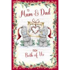 Mum & Dad From Both Of Us Me to You Bear Christmas Card Image Preview